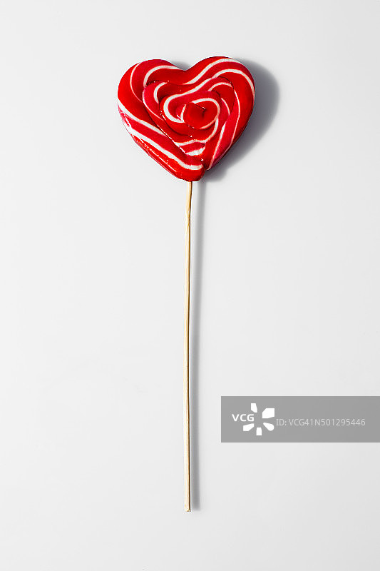 心形棒棒糖图片素材