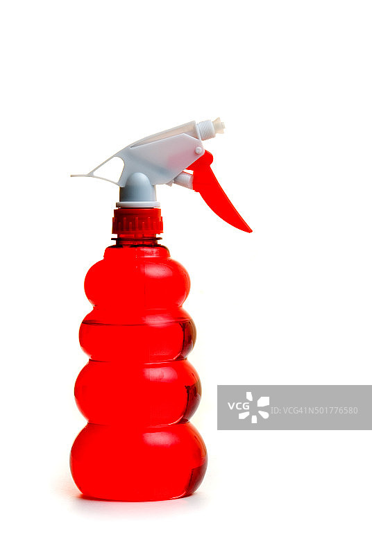 红色塑料喷雾瓶图片素材