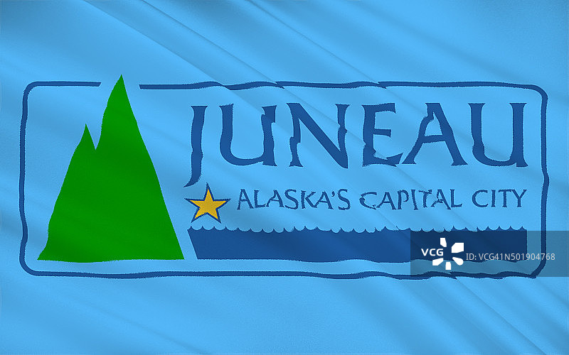 朱诺的州旗图片素材