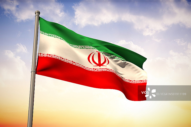 伊朗国旗图片素材