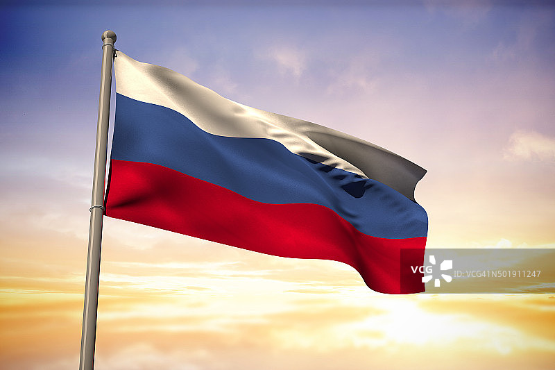 俄罗斯国旗图片素材