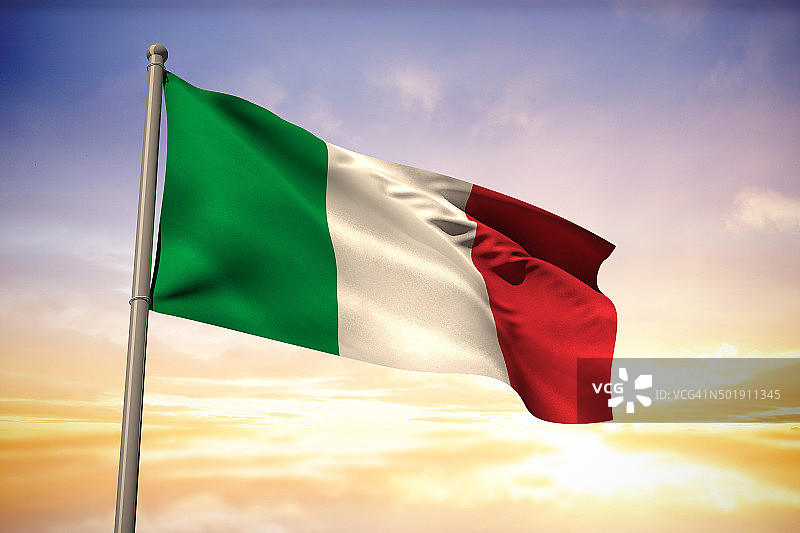 意大利国旗图片素材