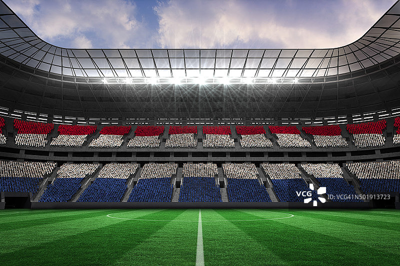 数字生成的荷兰国旗图片素材