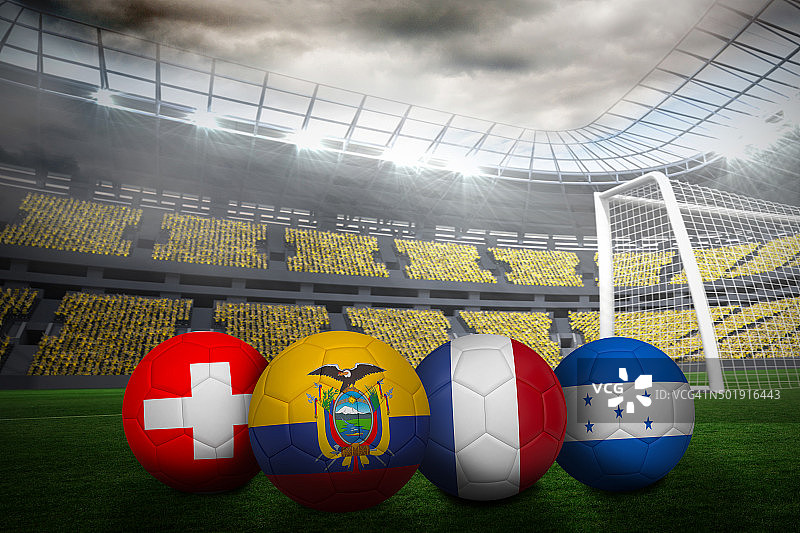 E世界足球杯群图片素材