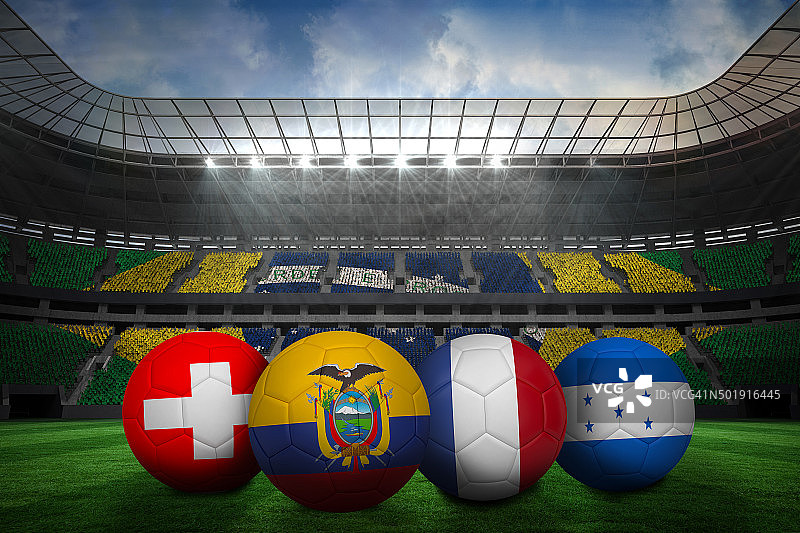 E世界足球杯群图片素材