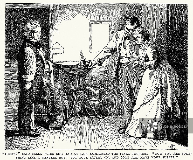 查尔斯·狄更斯：《我们共同的朋友》图片素材