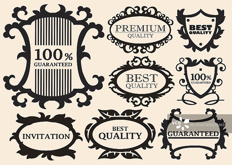 书法的设计元素图片素材