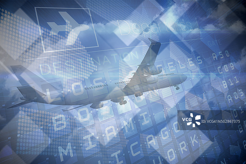 图形飞机合成图像图片素材