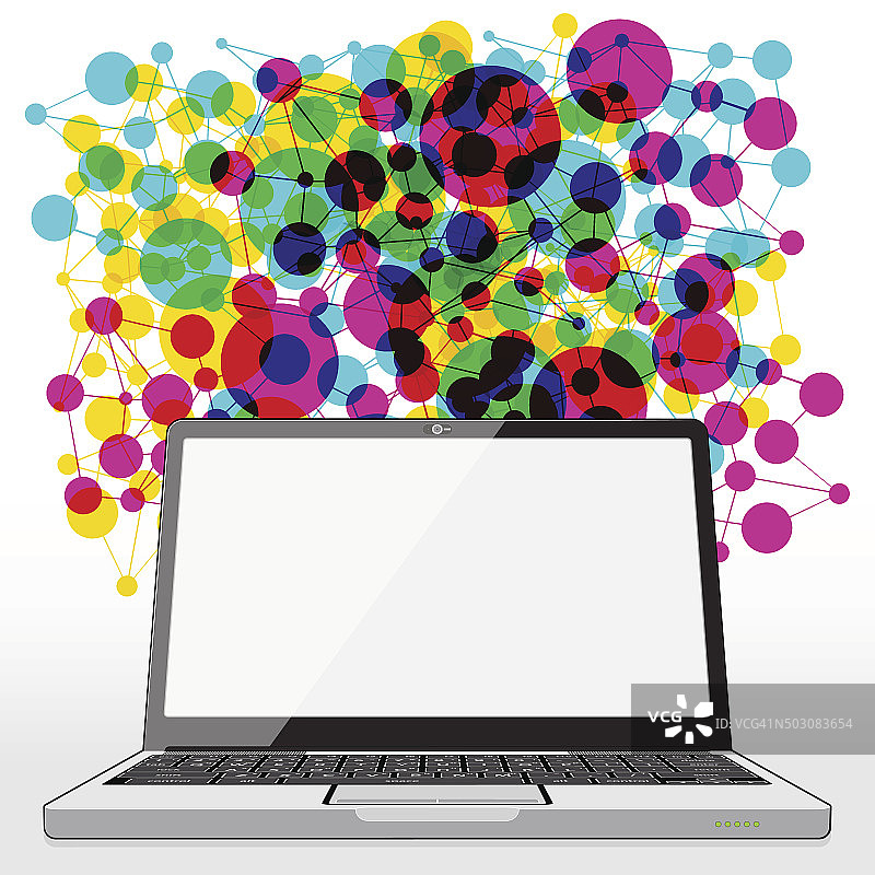笔记本电脑网络图片素材