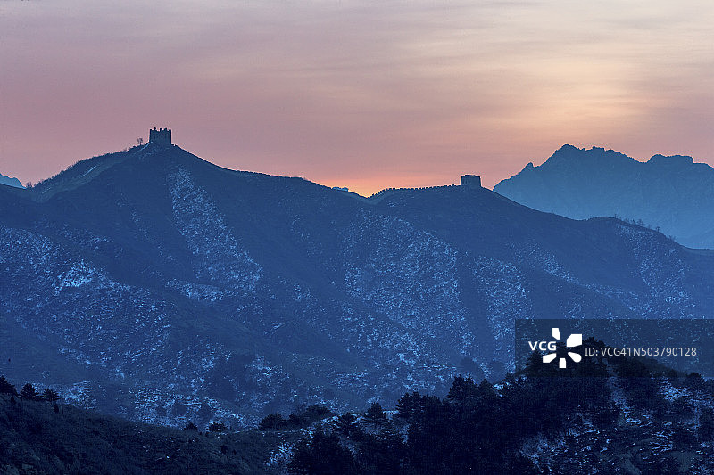 中国的长城图片素材