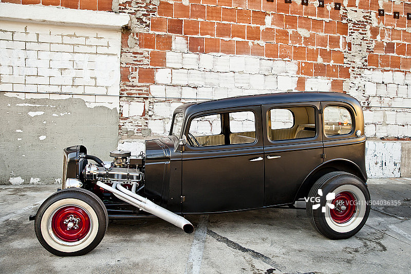 定制改装的热棒汽车图片素材