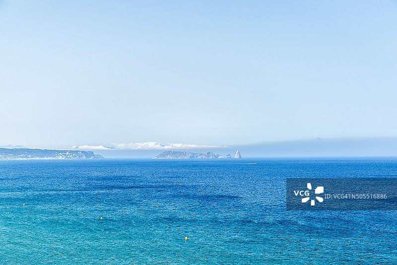 西班牙加泰罗尼亚布拉瓦海岸梅德斯群岛图片素材