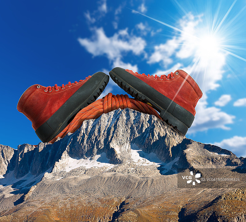 登山概念图片素材