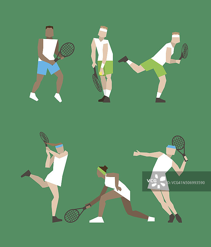 网球人物图片素材