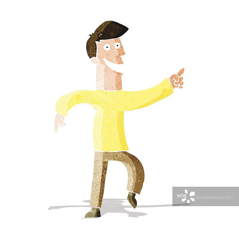 卡通咧着嘴笑的人图片素材