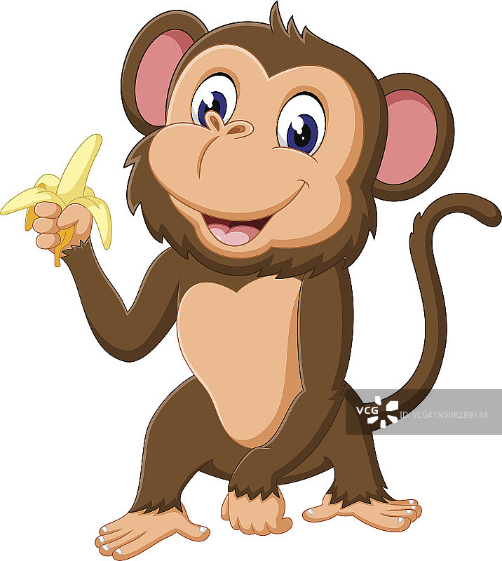 卡通猴子图片素材