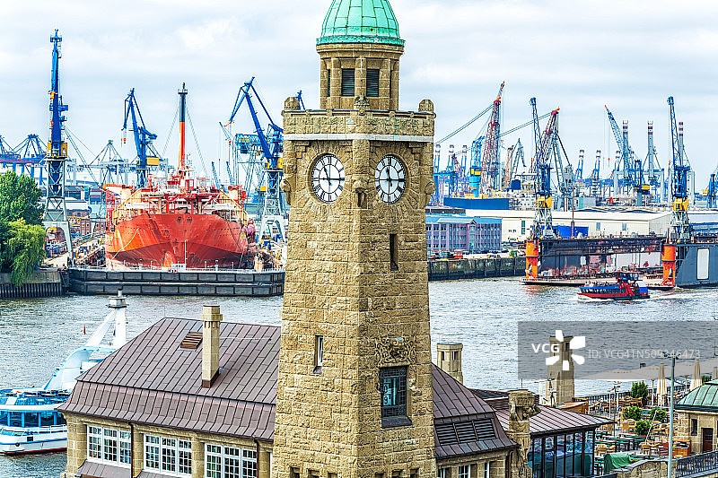 汉堡港图片素材