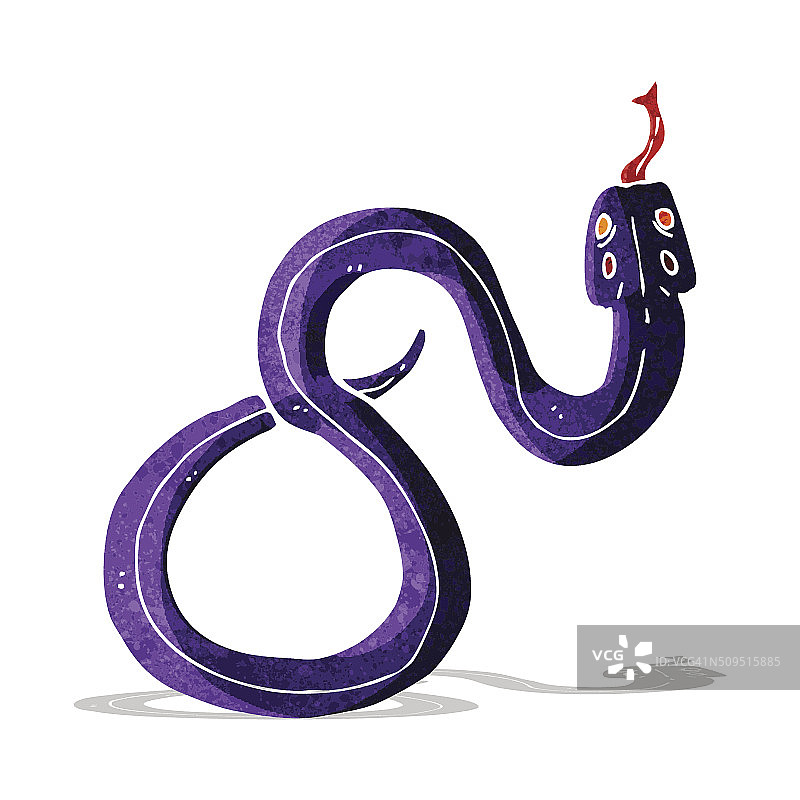 卡通蛇图片素材