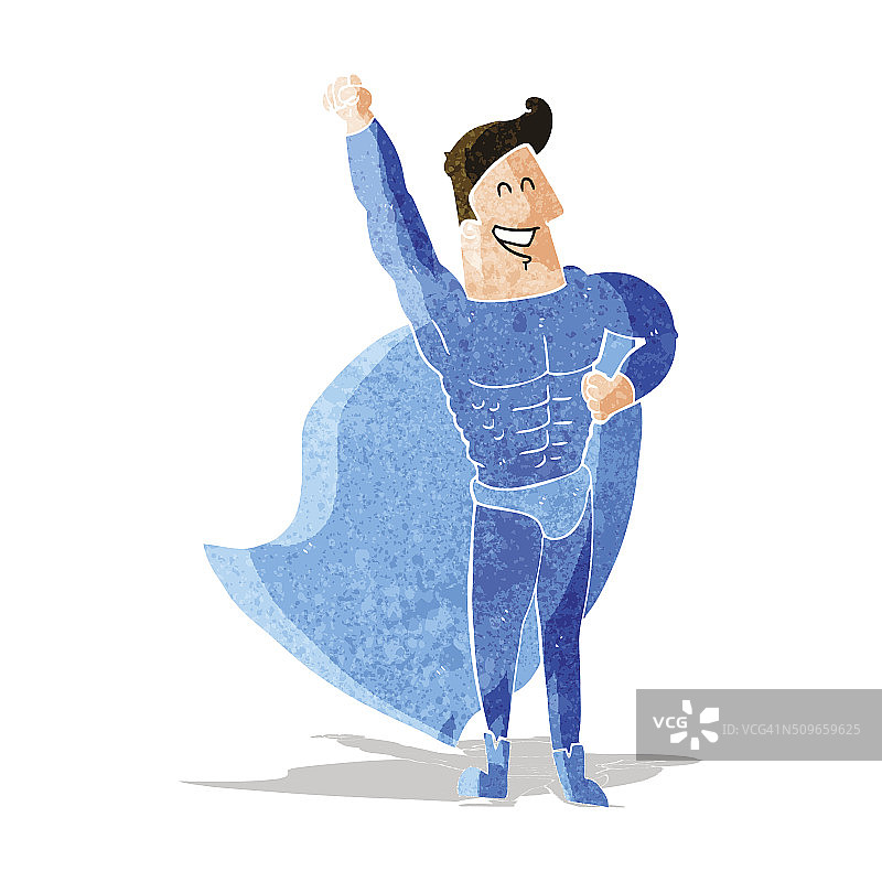 卡通超级英雄图片素材