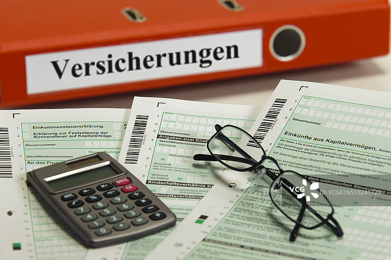 保险合同图片素材