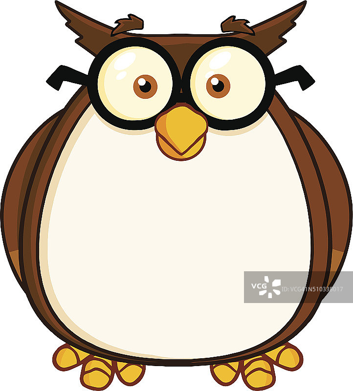 戴眼镜的猫头鹰图片素材