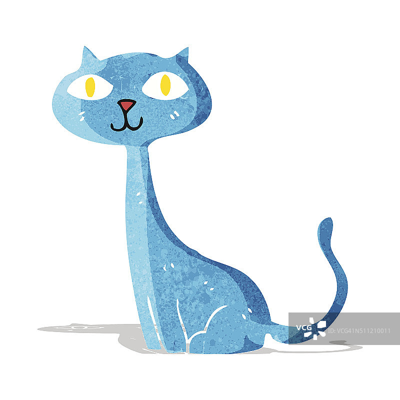 卡通猫图片素材