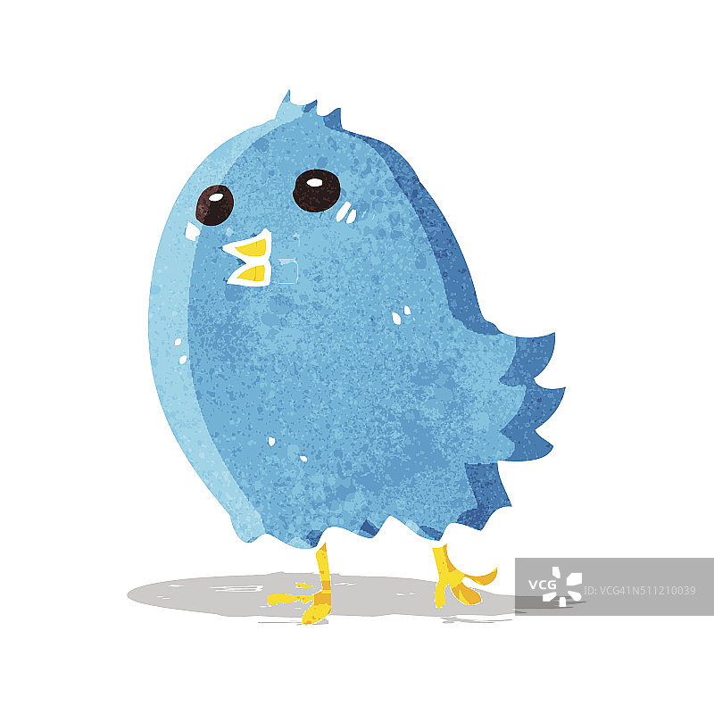卡通蓝鸟图片素材
