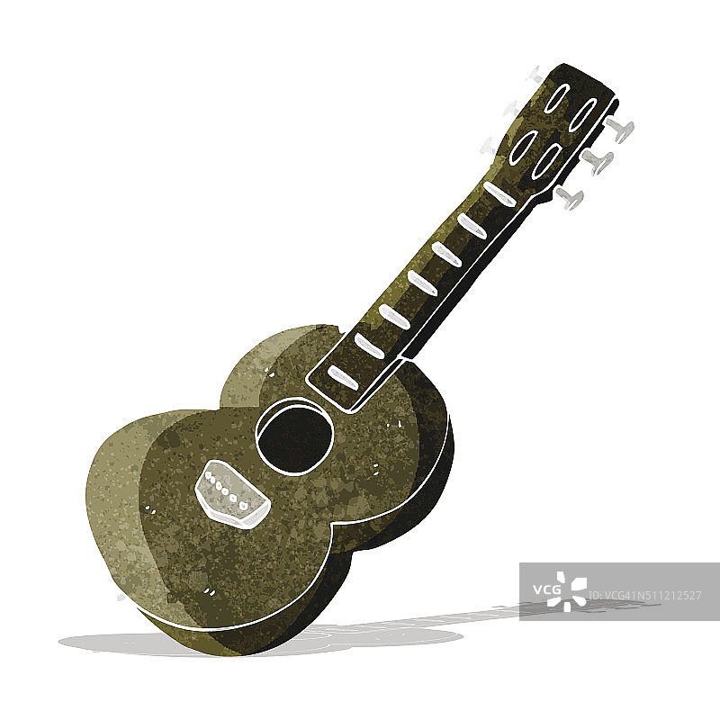 卡通吉他图片素材