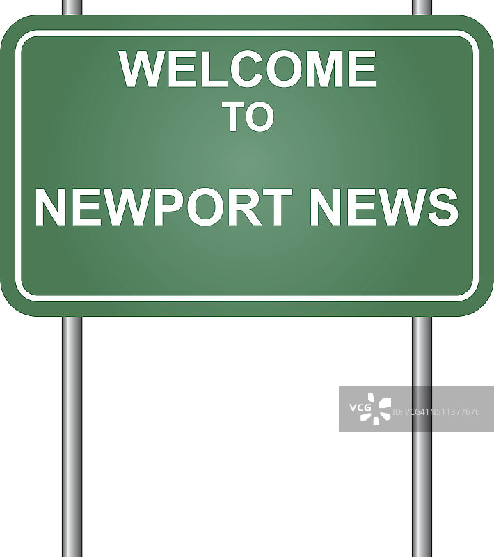 欢迎来到纽波特纽斯绿色信号矢量图图片素材