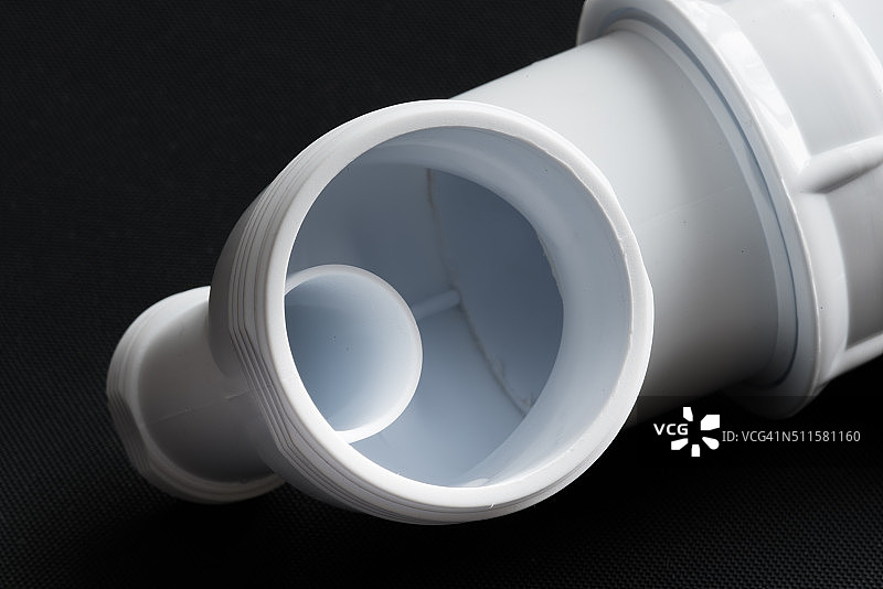 白色塑料水管图片素材