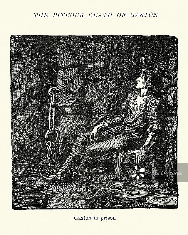 加斯顿的可悲死亡图片素材