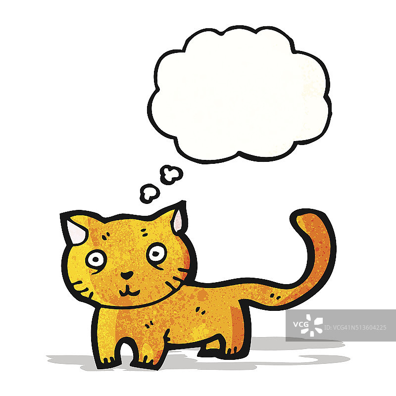 卡通猫图片素材