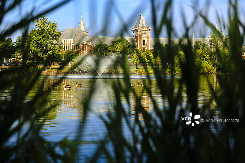 新罗谢尔高中图片素材