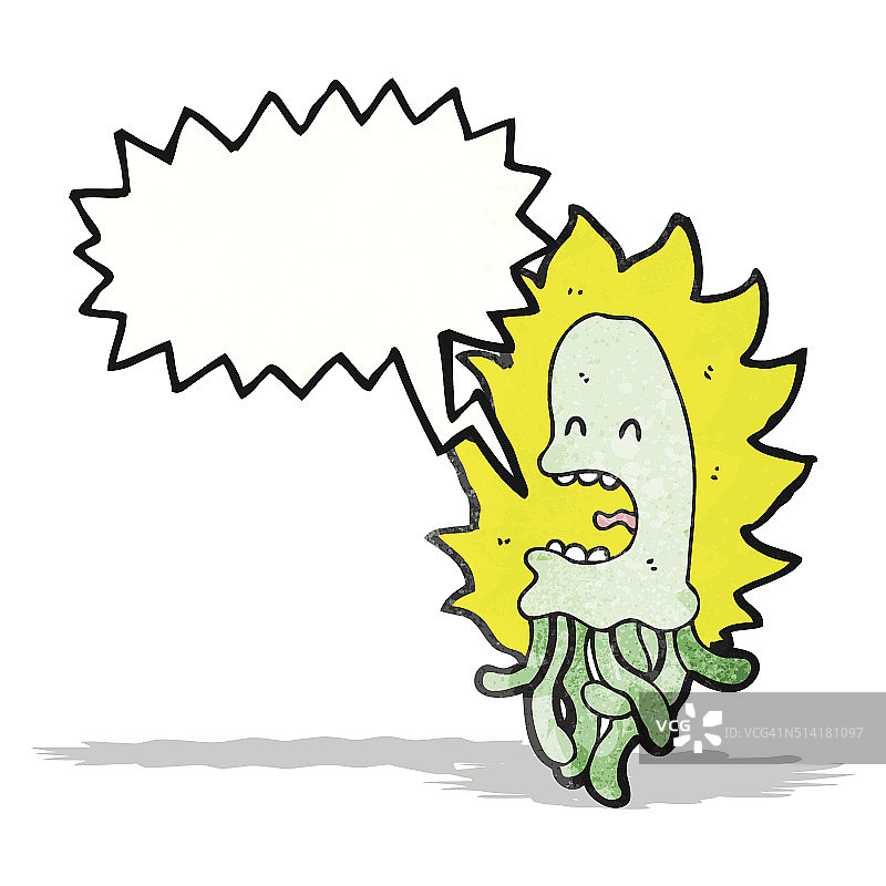 卡通水母图片素材