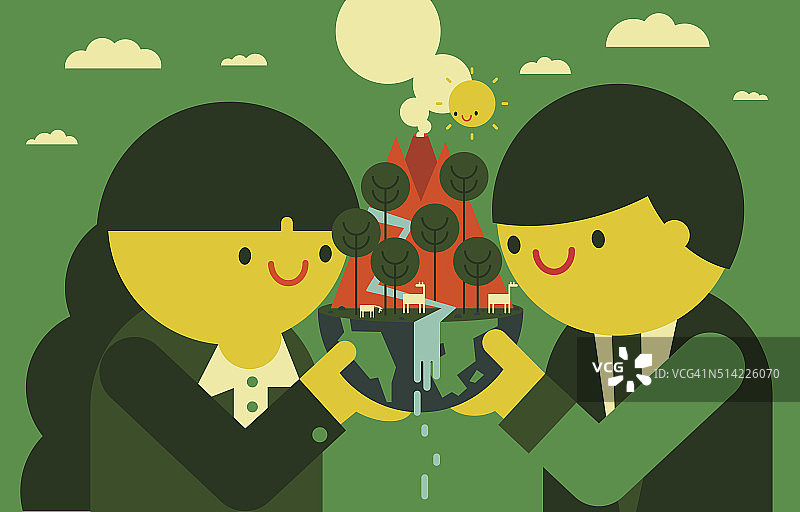 企业社会责任：自然图片素材