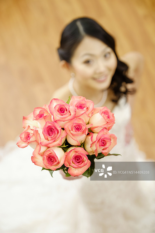 美丽的日本新娘图片素材