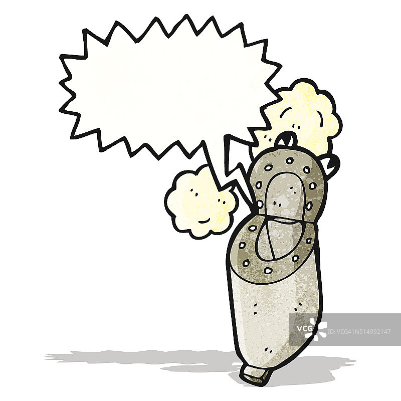 卡通厨房垃圾桶图片素材