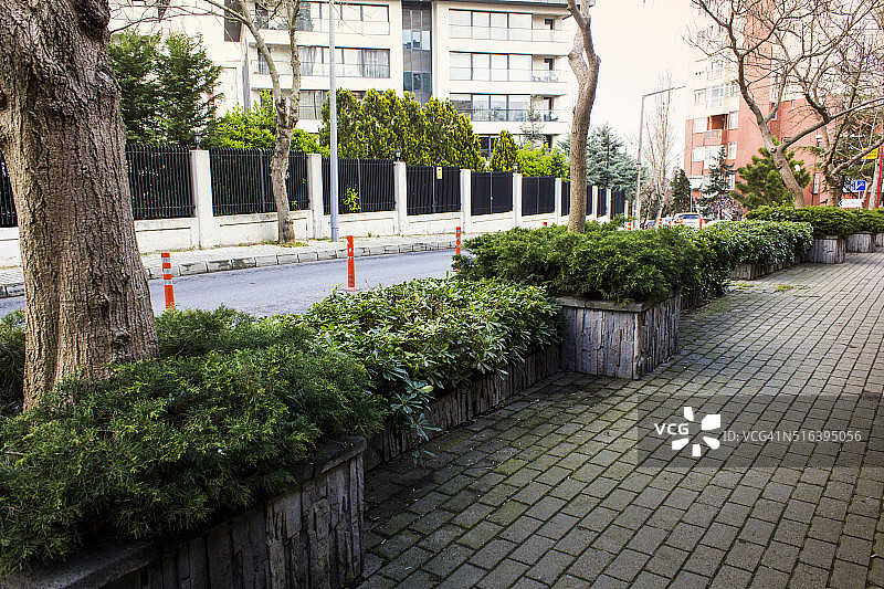 城市中的房子图片素材