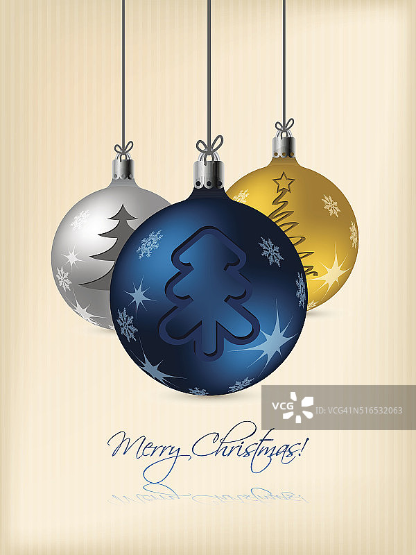 装饰品圣诞节贺卡图片素材