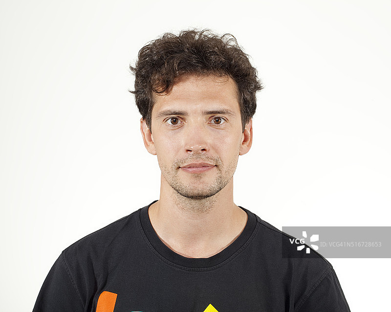 微笑的年轻人图片素材