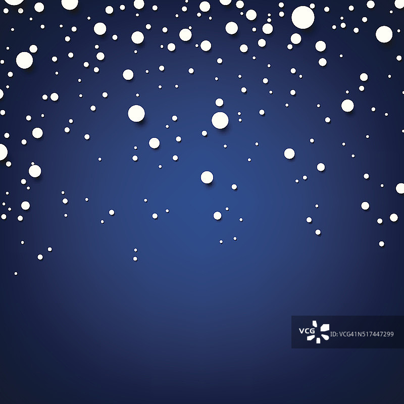 蓝色雪景抽象背景图片素材