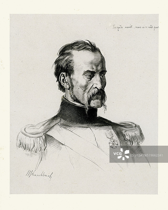 将军肖像图片素材