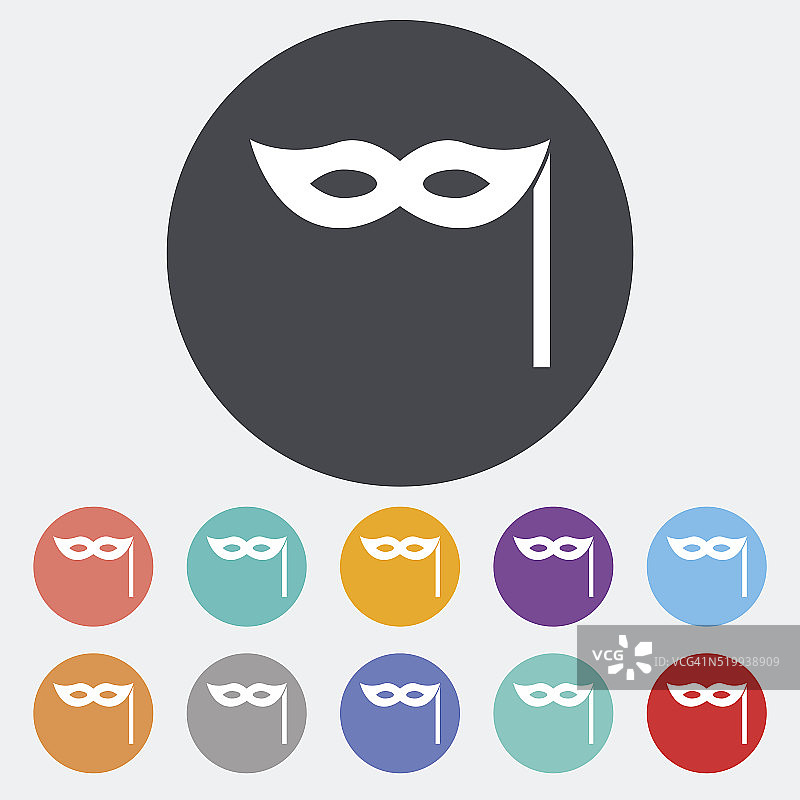 面具图标图片素材
