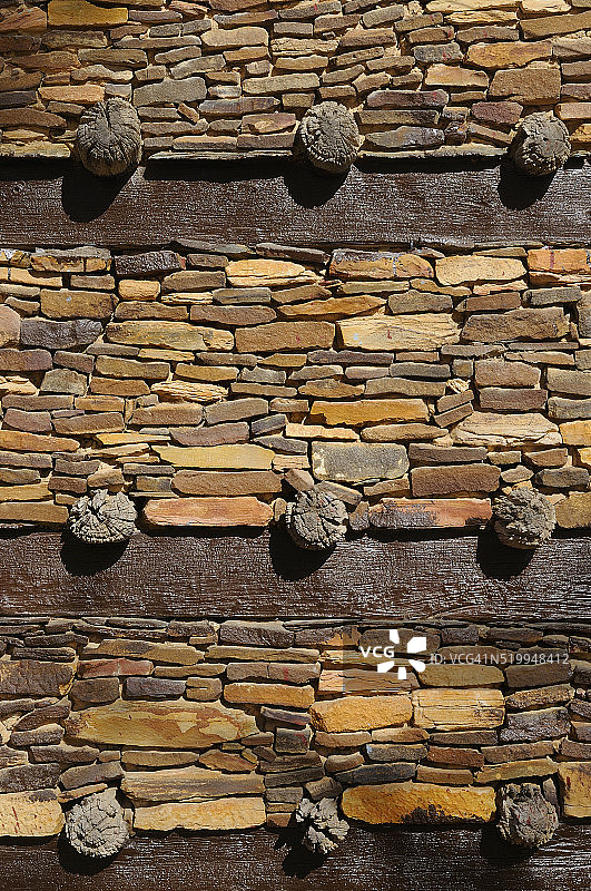 德布雷达莫修道院教堂墙图片素材