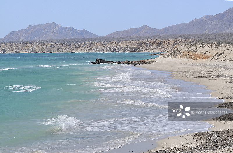 墨西哥下加利福尼亚州卡波普尔莫世界遗产图片素材