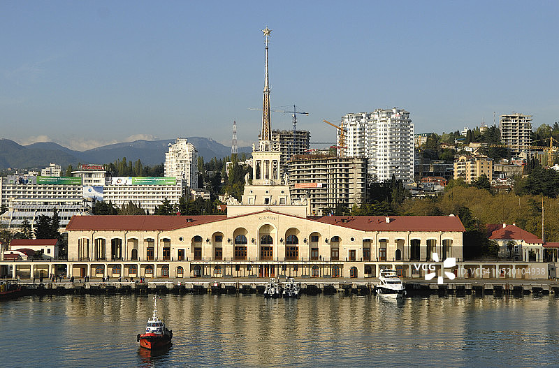 索契海运客运站图片素材