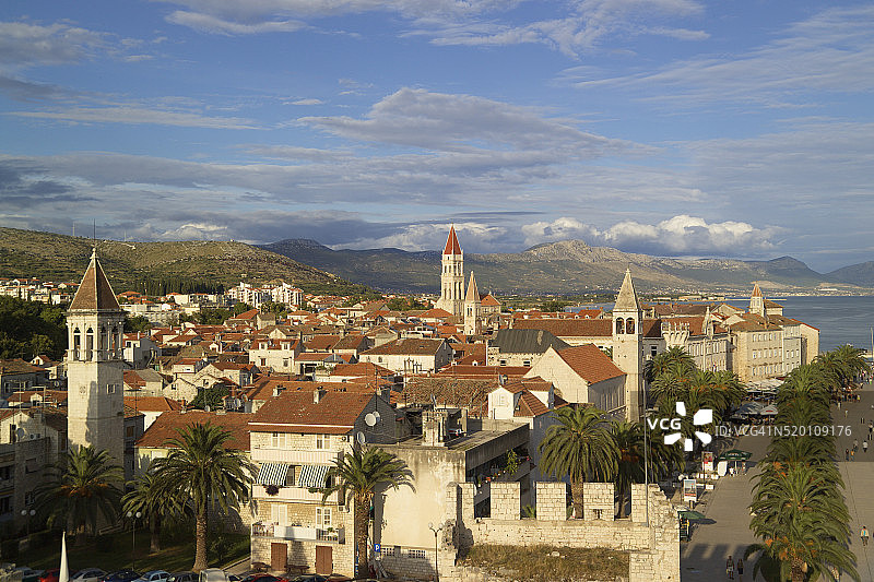 特罗吉尔海滨风光图片素材