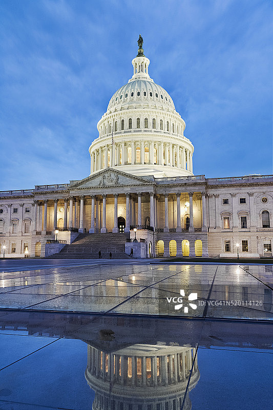 华盛顿特区国会大厦图片素材