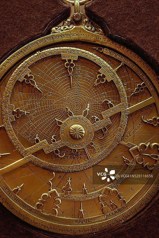 星盘：古代导航仪器图片素材