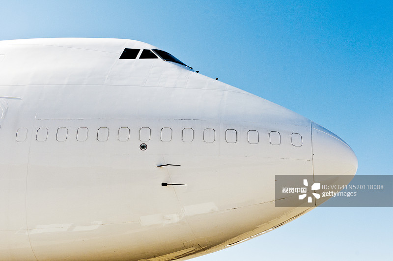 747飞机外部驾驶舱图片素材